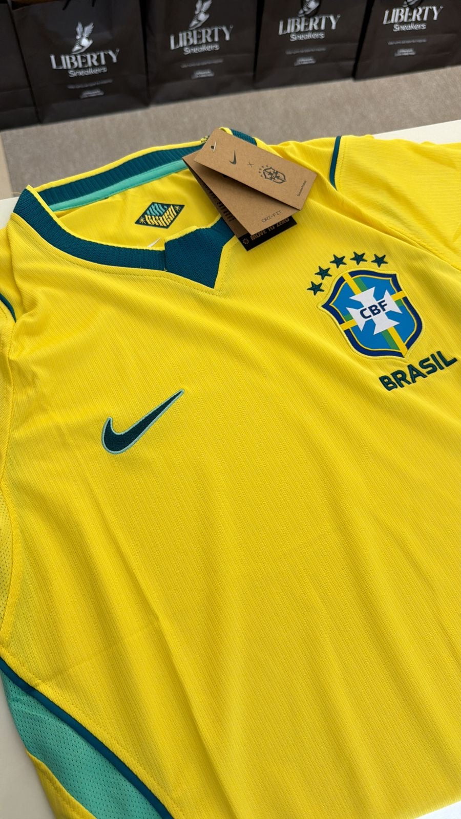 Camisa Seleção Brasil Copa 2026 Amarela - Torcedor Masculino