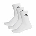 Meia Adidas Cano Medio Cushion Crew White (1 Par)