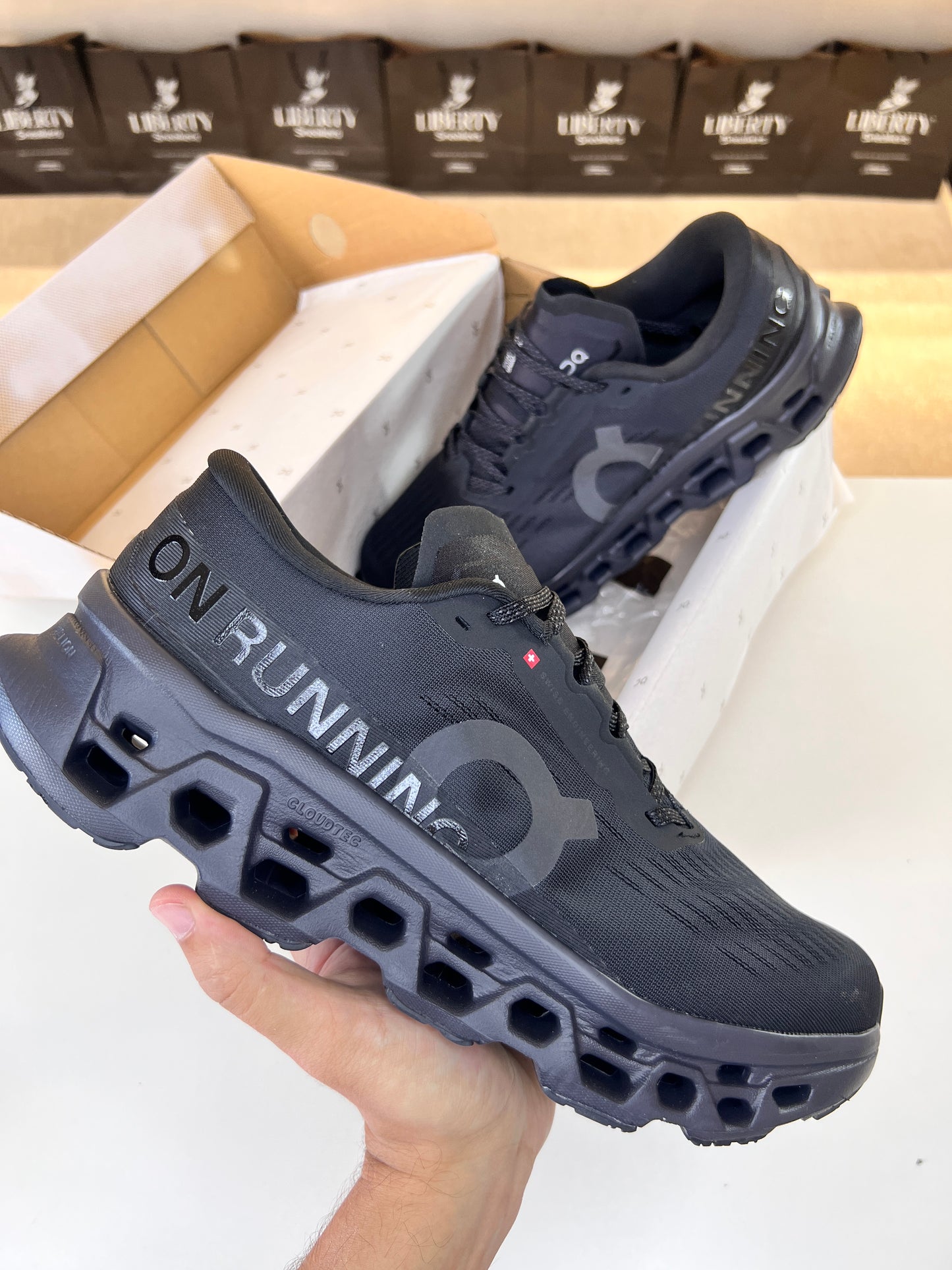 On Cloudmonster 3 - All Black