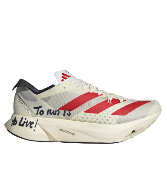 ADIZERO ADIOS PRO3 "TO RUN IS TO LIVE"