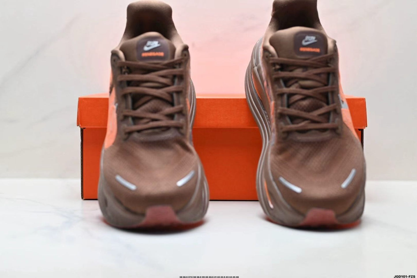 Nike Vomero Premium x Renegade - Brown Basalt and Total Orange