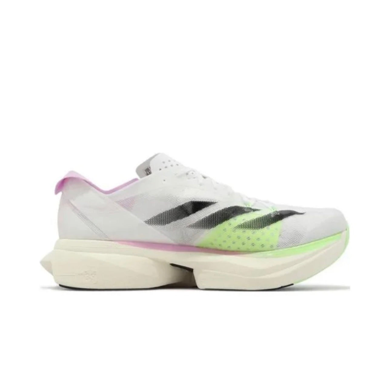 ADIDAS ADIZERO ADIOS PRO3       White/Pink/Green