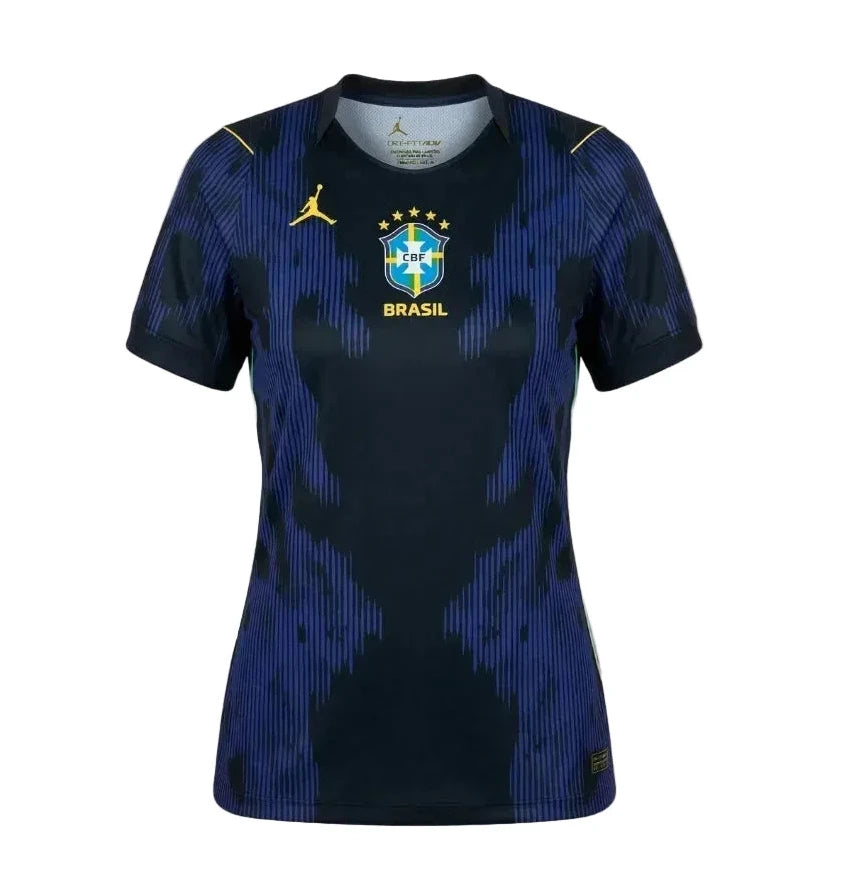 Camisa Seleção Brasil Copa 2026   Azul -    Torcedora Feminina