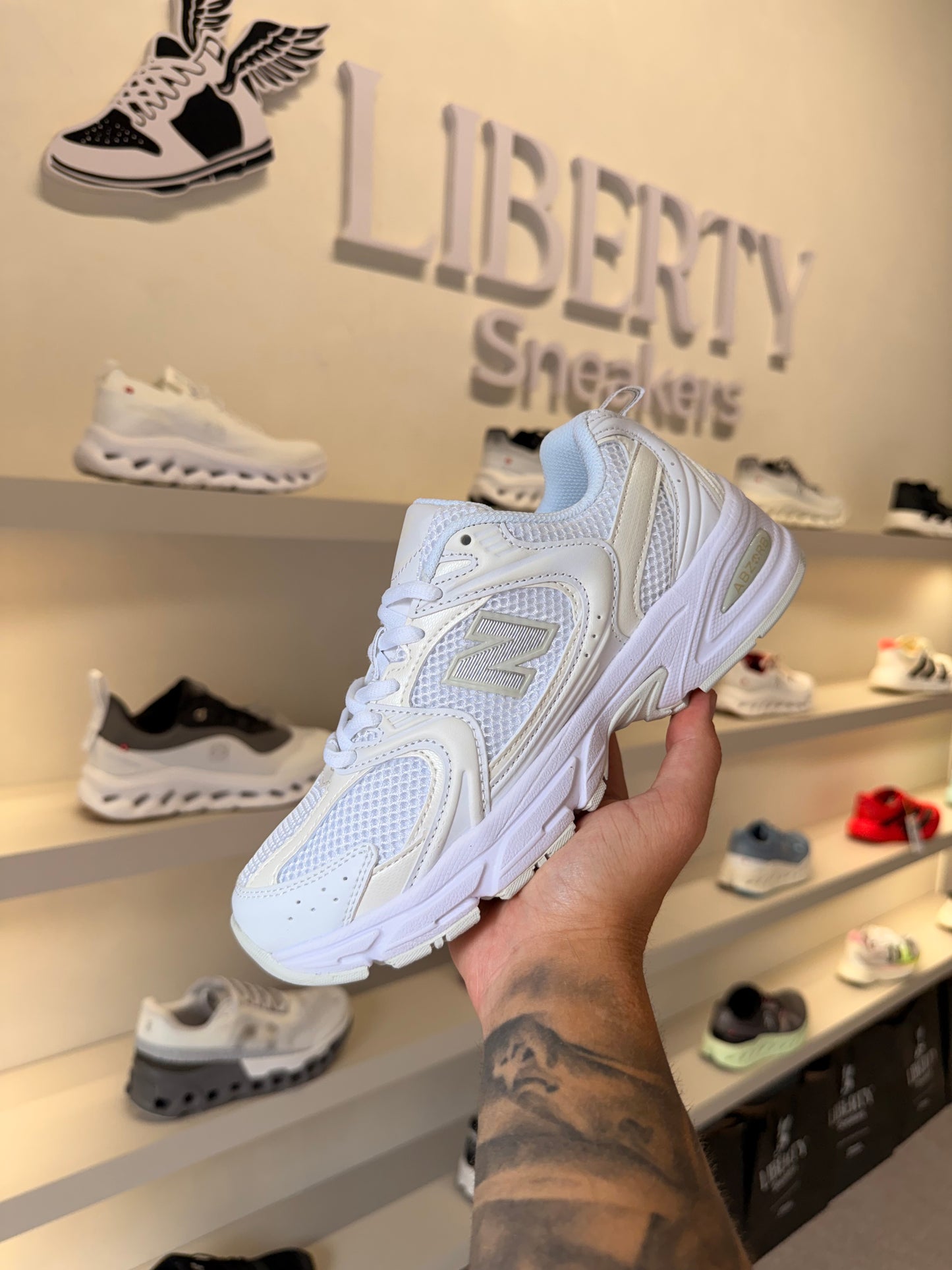 New Balance 530 White Pearl Grey