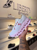 On Cloudsurfer Max                   Ivory | Peony (Pronta Entrega)