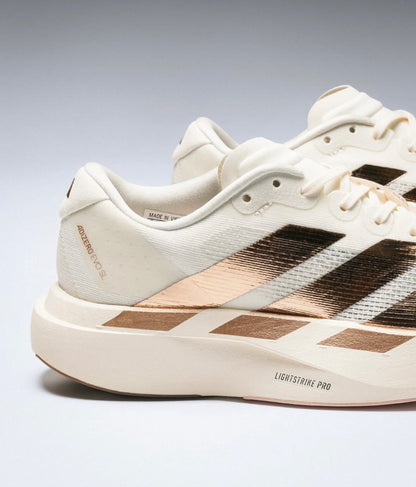 Adidas Adizero EVO SL - Metallic Stripes Off White