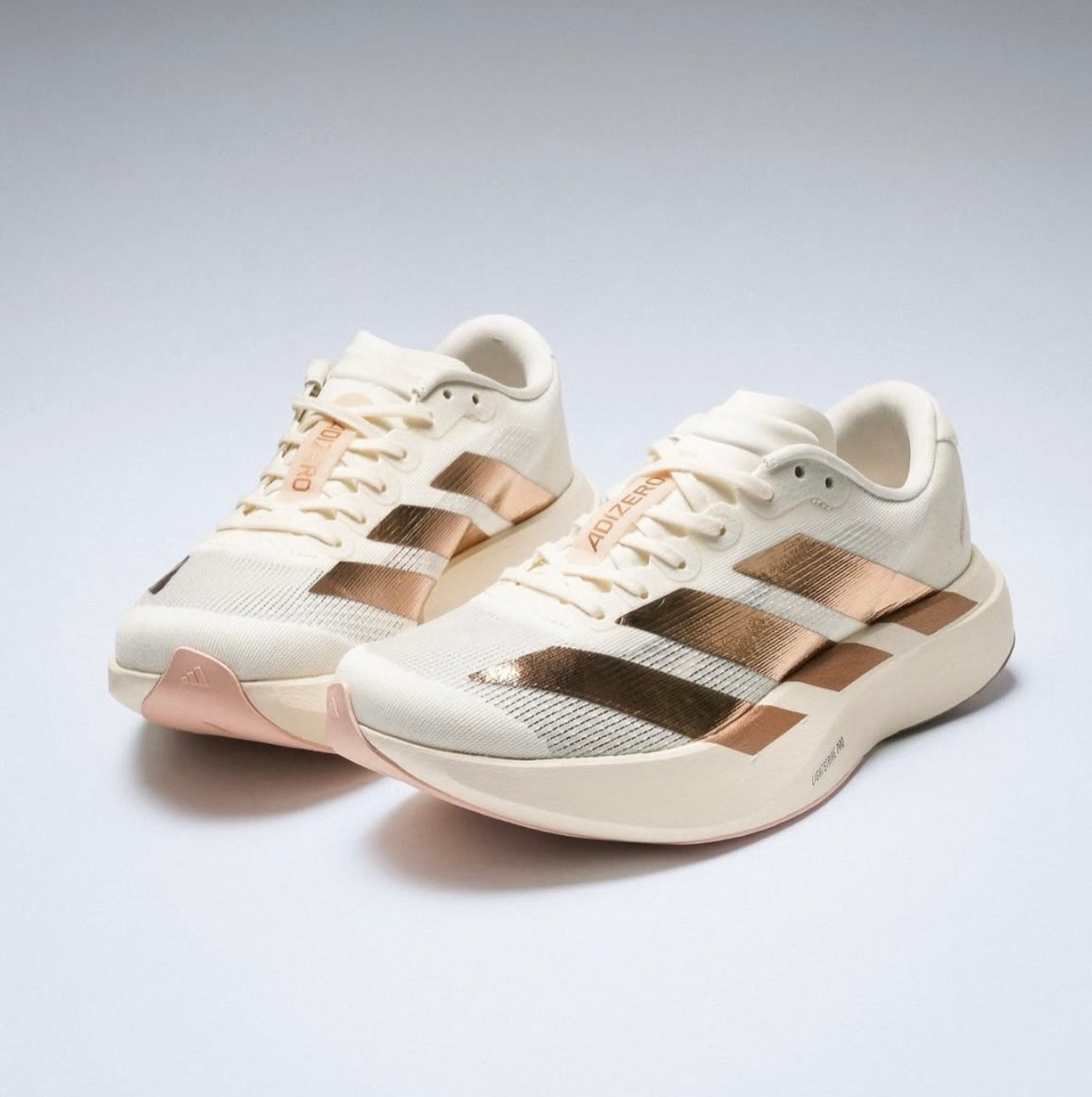 Adidas Adizero EVO SL - Metallic Stripes Off White