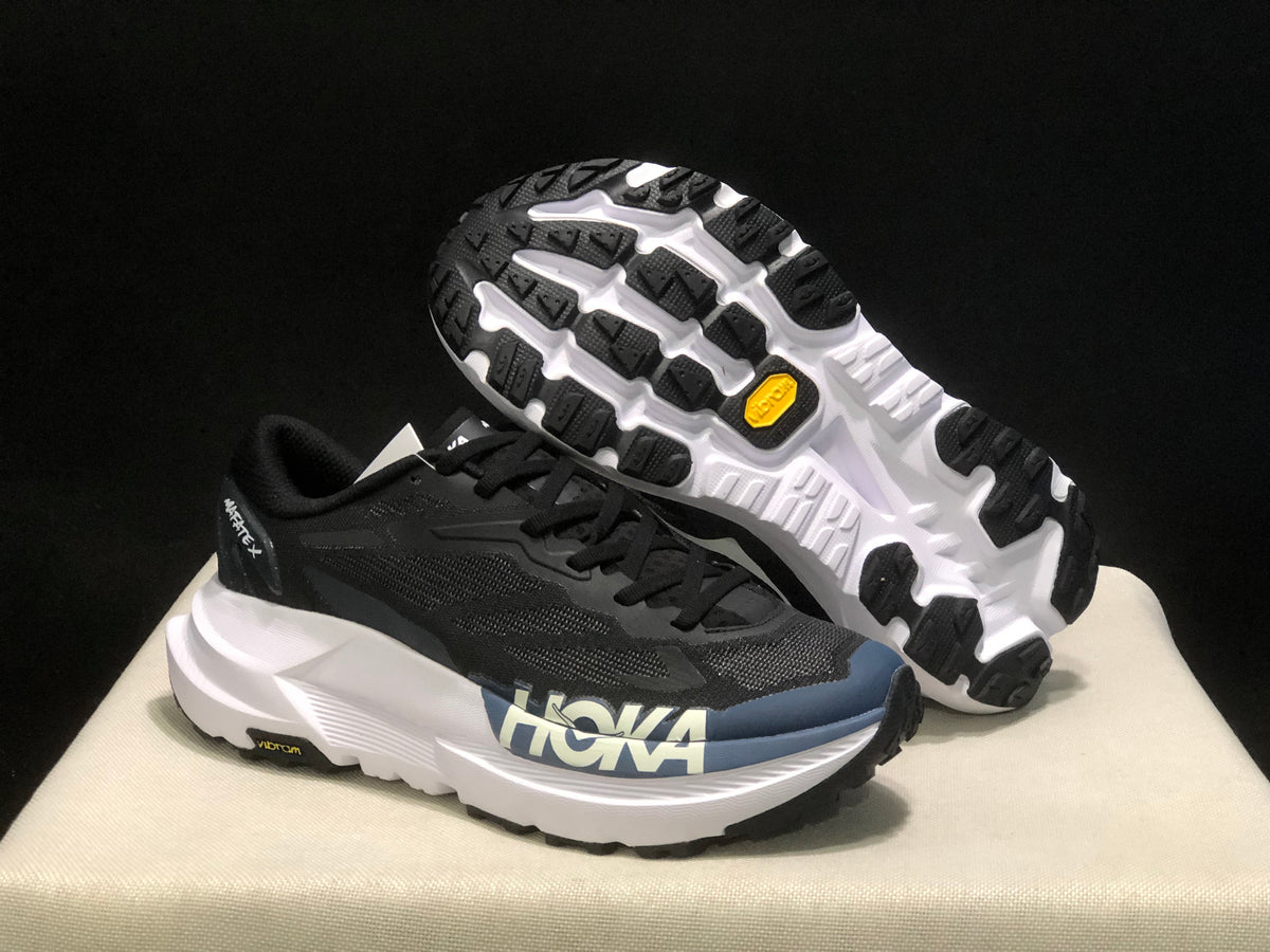 Hoka Mafate X - Black | Blue First
