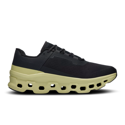 On Cloudmonster “Black | Acacia”