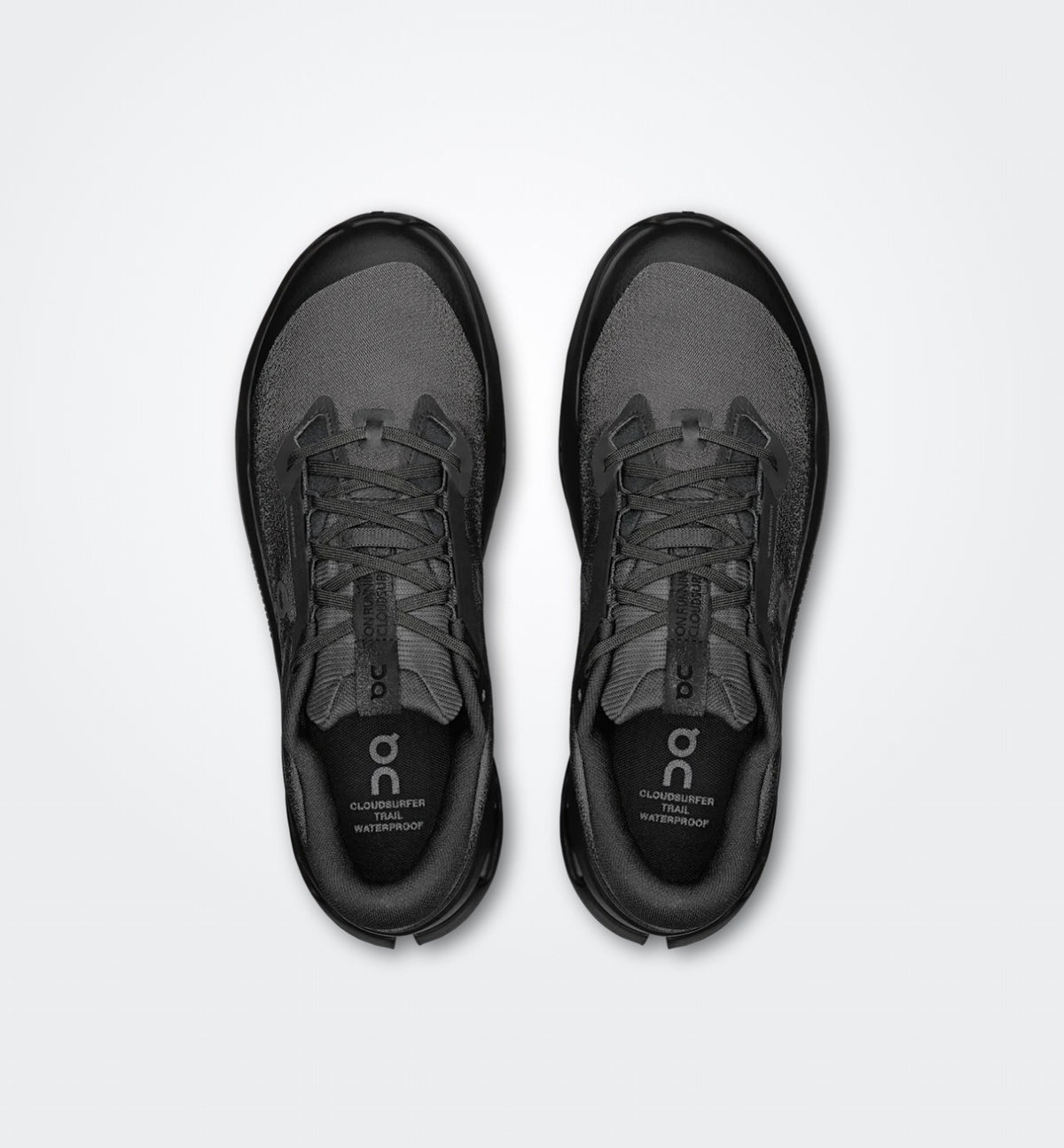 On Cloudsurfer Trail 2 Waterproof - Black