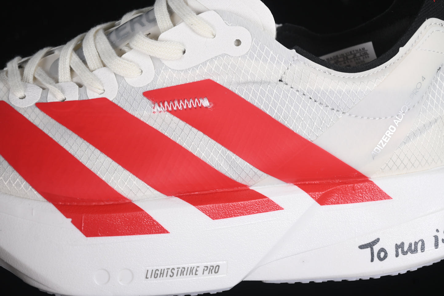 ADIZERO ADIOS PRO4 “TO RUN IS TO LIVE”