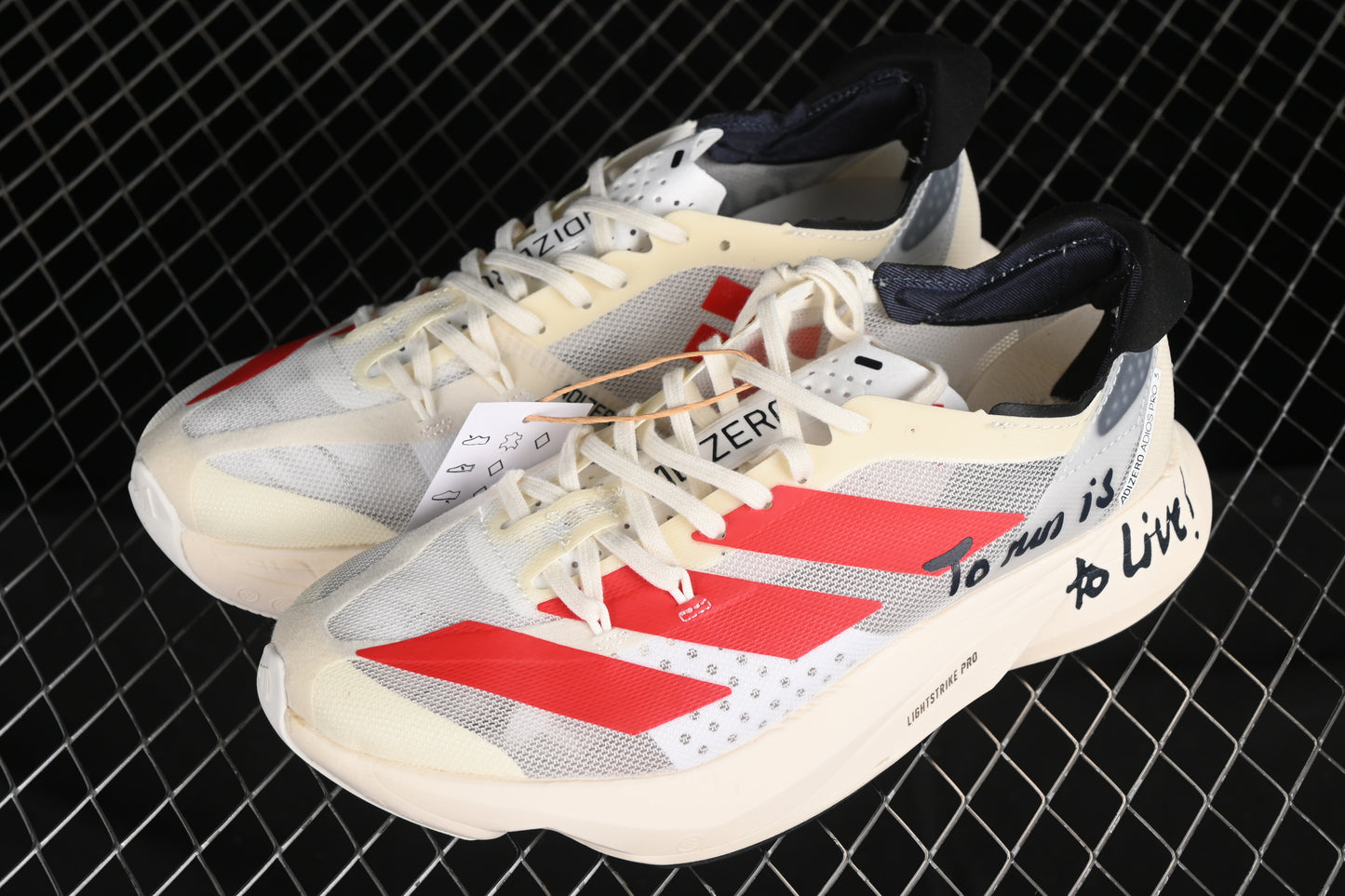 ADIZERO ADIOS PRO3 "TO RUN IS TO LIVE"