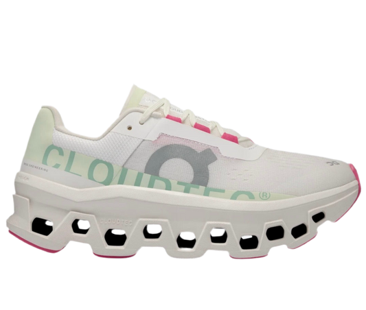 On Cloudmonster “White | Lima”