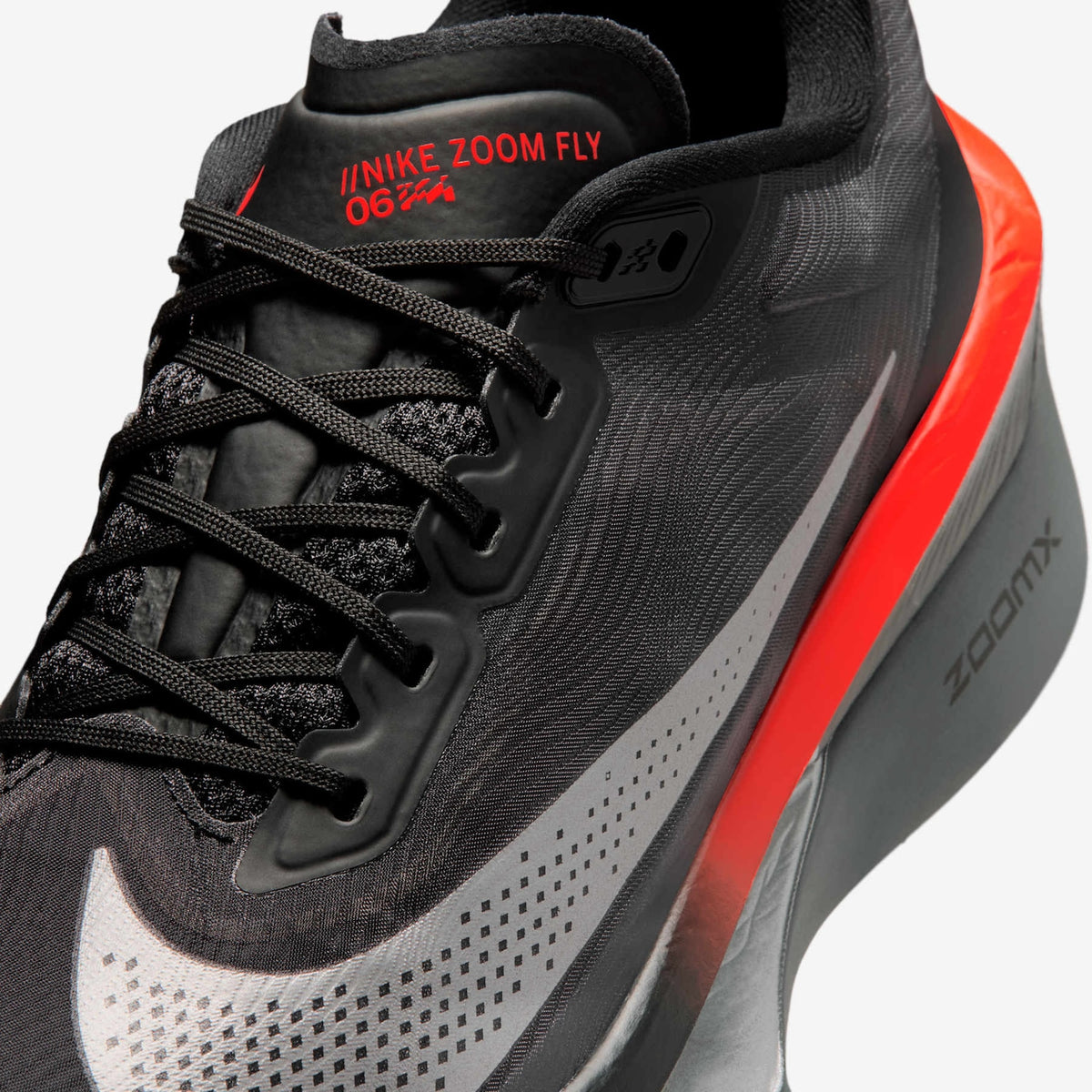 Nike Zoom Fly 6 - Black Bright Crimson
