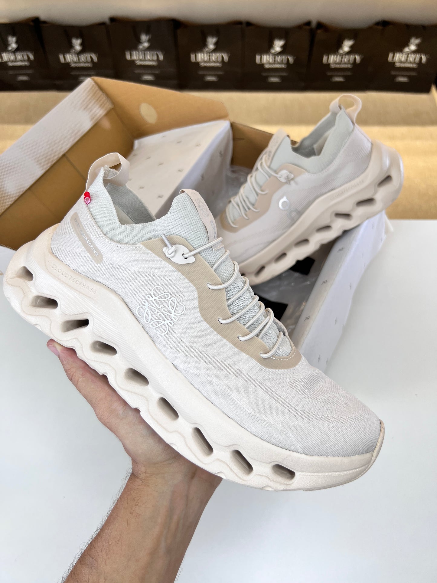 On Cloudtilt X LOEWE "SAND"