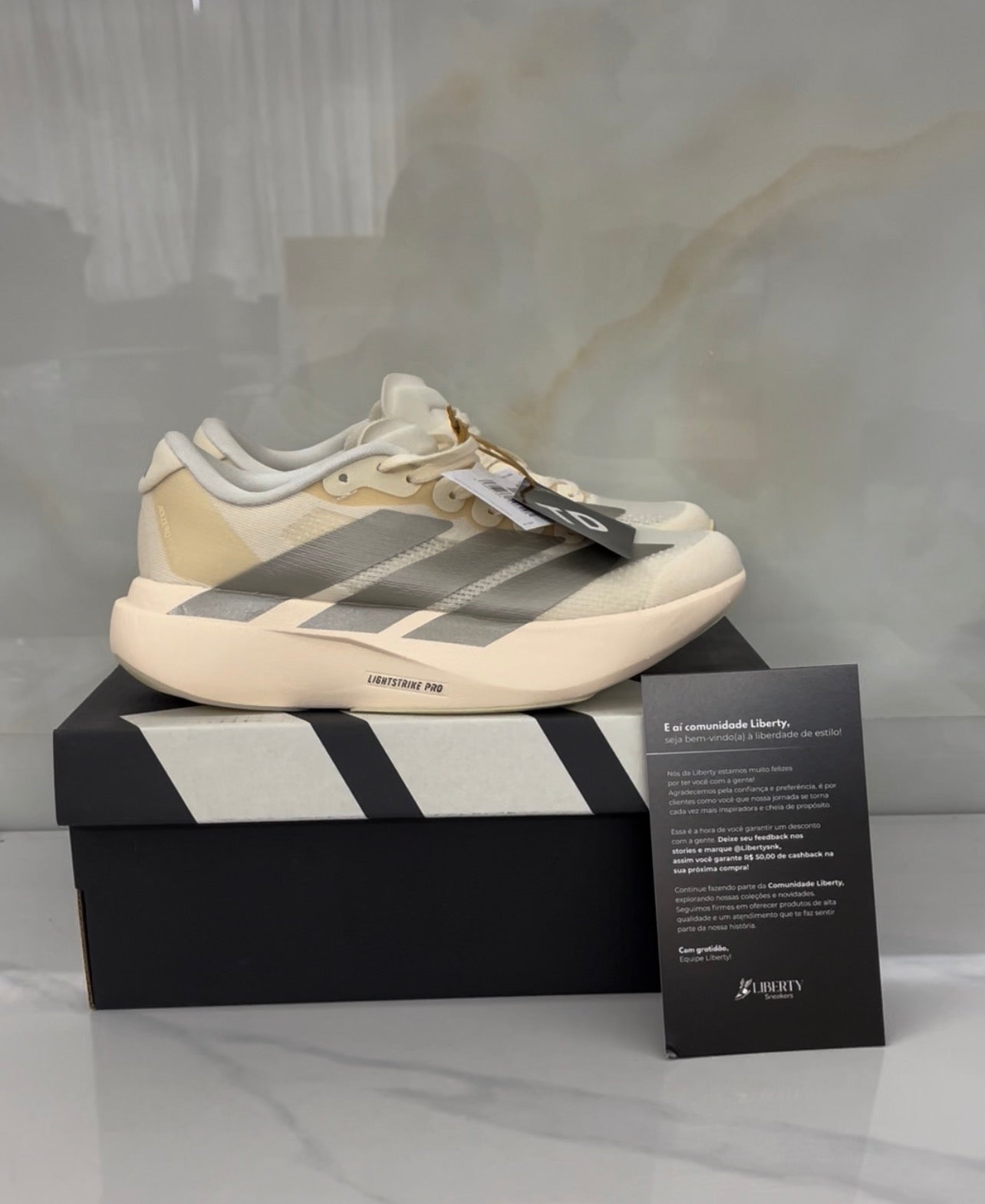 Adidas Adizero EVO SL - Bege