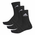 Meia Adidas Cano Medio Cushion Crew Black (3 Pares)