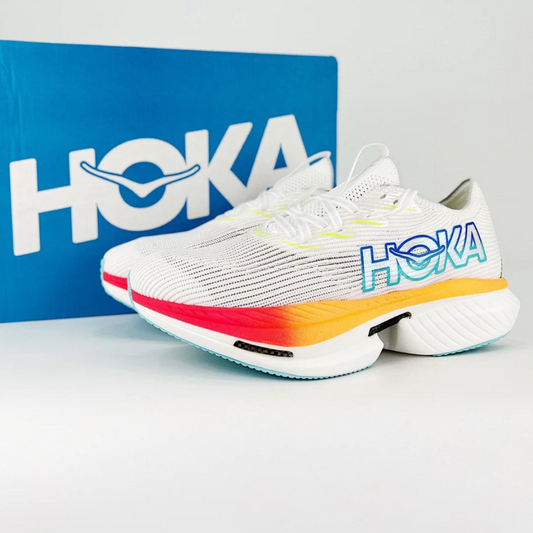 Hoka Cielo X1 Unissex - Frost/Cerise